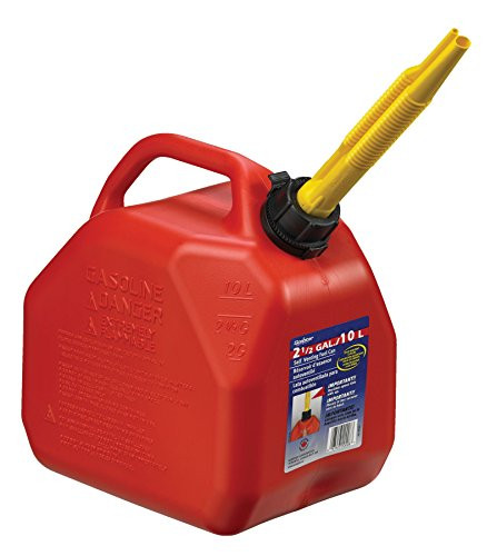 Moeller Scepter Vented Gas Can with Child Resistant Closures  2.5-Gallon