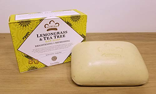Nubian Lemongrass and Tea Tree Soap  5 oz.   5-Pack