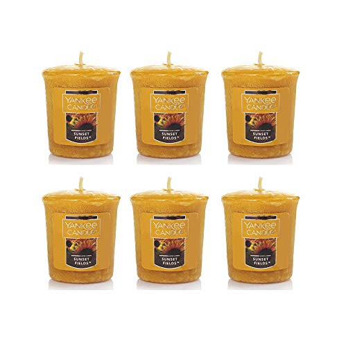Yankee Candle Bundle of 6 Sunset Fields Votives