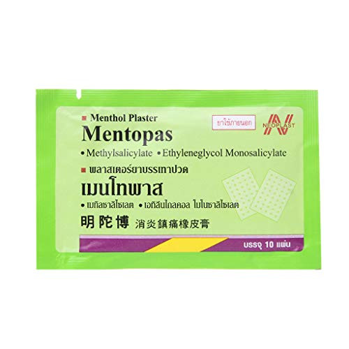caralin Mentopas Inflammatory Pain Relief Plaster for Neck Muscle Aches Pain Relief