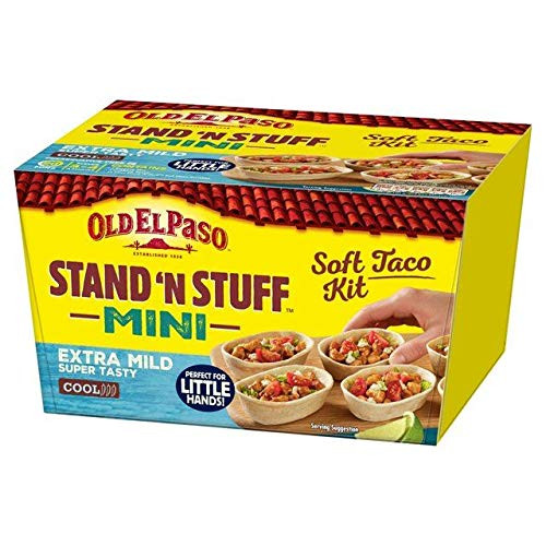Old El Paso Mini Stand  N  Stuff Extra Mild Soft Taco Kit - 281g  0.61 lbs
