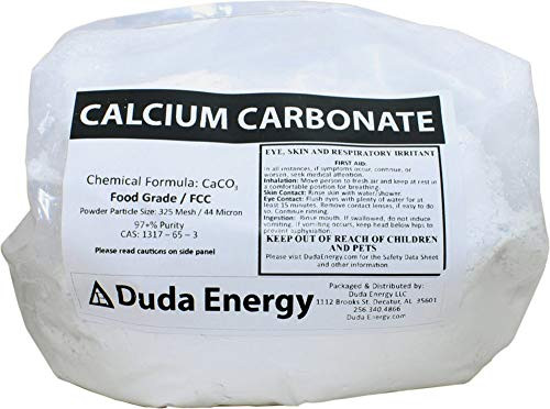 10 lb Food Grade 97 plus percent Calcium Carbonate from Ground Limestone
