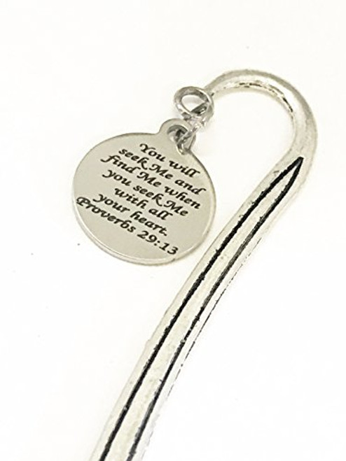 Christian Bookmark Bible Bookmark Seek God With All Your Heart Proverbs 29 13 Christian Gift Christian Charm Scripture Planner Bookmark Christian Bookmark Bible Bookmark Seek God With All Your Heart Proverbs 29 13 Christian Gift Christian Charm Scripture Planner Bookmark