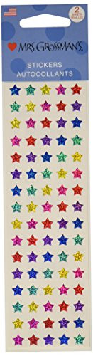 Mrs. Grossman's Stickers-Multi Micro Stars
