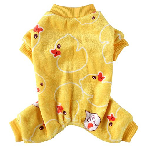 Southwind Dog Pajamas for Small Medium Dogs Girl Boy Puppy Clothes Pet Cats Onesie Soft Warm Fleece Dog Rompers Jumpsuits Winter Dog Bodysuit Christmas Dog Sweater