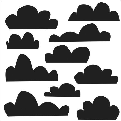 Crafter'S Workshop Template 6x6-Mini Clouds
