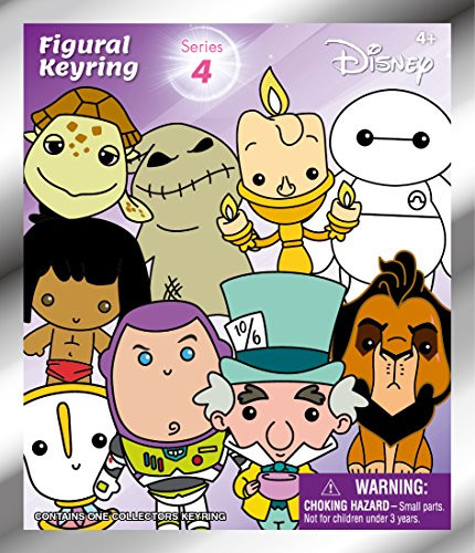 Disney Series 4 3D Foam Blind Bag Key Chains