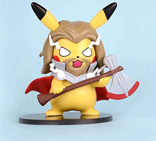 Zenny Avengers?Marvel Super Hero Adventures Ultimate Super Hero Set  Collectible 4-Inch Action Figures  Toys for Kids Ages 2 and Up  Thor