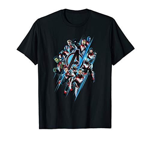 Marvel Avengers  Endgame Logo Super Heroes United T-Shirt