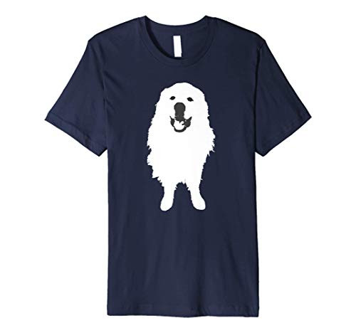Great Pyrenees Dog Smiling T-Shirt