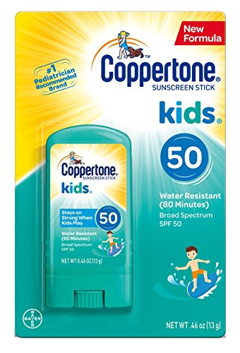 Coppertone Kids Sunscreen Stick Broad Spectrum SPF 50.46 Ounces Each  2