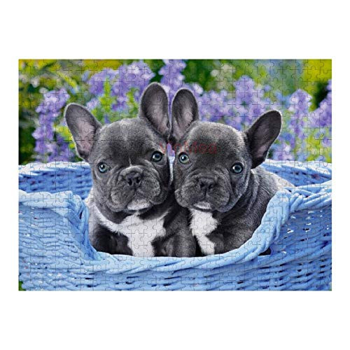 500 Piece Wooden Jigsaw Puzzle French Bulldog Puppies Jigsaw Puzzles Fun Game Toys Birthday Gifts Without Frame 500 Piece Wooden Jigsaw Puzzle French Bulldog Puppies Jigsaw Puzzles Fun Game Toys Birthday Gifts Without Frame