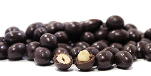 Gourmet Dark Chocolate Covered Peanuts by Its Delish   2 lbs