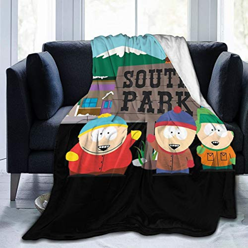 Vilianady South Park Blanket Flannel Throw Blanket Ultra Soft Micro Fleece Blanket Bed Couch Living Room
