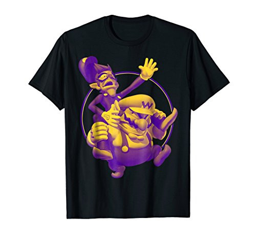 Nintendo Super Mario Waluigi  and  Wario Duo Graphic T-Shirt