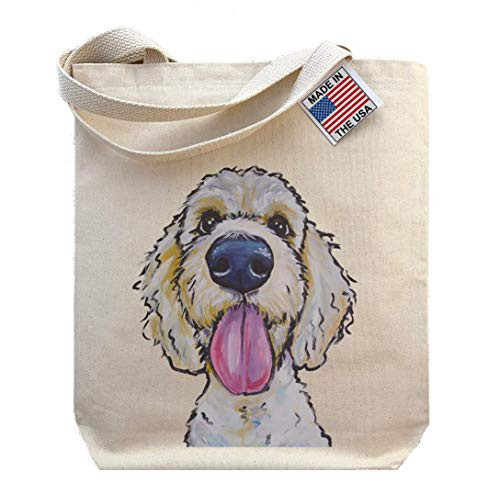 Golden Doodle Tote Bag  Heavy Canvas Doodle Tote Bag  Doodle Lover Gift Golden Doodle Tote Bag  Heavy Canvas Doodle Tote Bag  Doodle Lover Gift