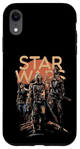 iPhone XR Star Wars  The Mandalorian Group Shot Sunset Walk Case