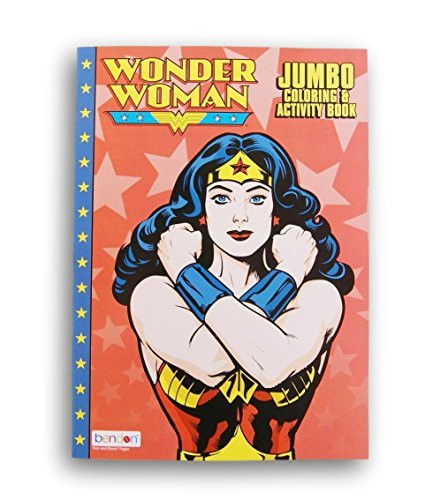 Wonder Woman Coloring and Activity Book - 96 Pages