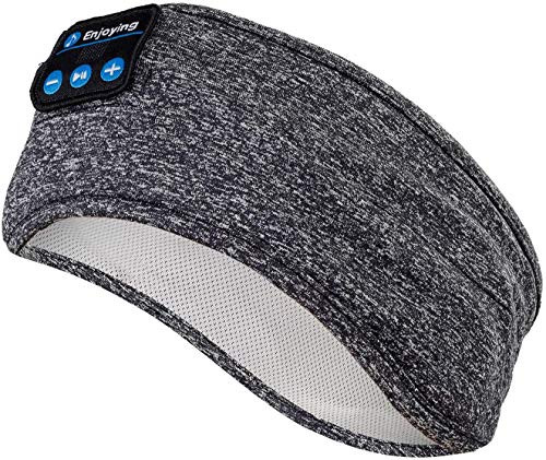 VSILE Sleep Headphones Wireless  Bluetooth Sports Headband Headphones with Ultra-Thin HD Stereo Speakers Perfect for Sleeping Workout Jogging Yoga Insomnia  Air Travel  Meditation