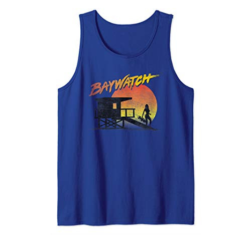 Baywatch Lifeguard Sunset Tank Top