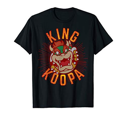 Super Mario King Koopa Bowser Portrait T-Shirt