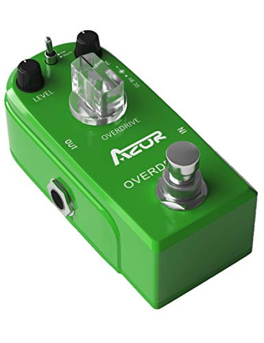 AZOR Mini Pedal Drive Classical Overdrive Guitar Effect Pedal True Bypass Hot Warm Modes AP-315