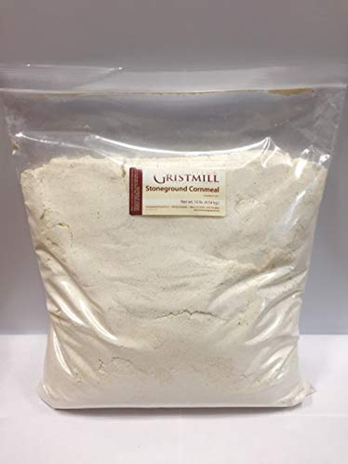 Homestead Gristmill Non-GMO Chemical-Free All-Natural Stone-ground White Cornmeal 10 lbs Homestead Gristmill Non-GMO Chemical-Free All-Natural Stone-ground White Cornmeal 10 lbs