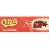 Cella s Cherries Covered with Real Milk Chocolate - 16 CT 8oz - PACK OF 4