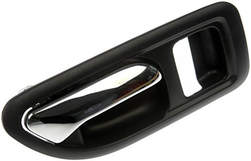 Dorman 81449 Front Passenger Side Interior Door Handle for Select Honda Models  Gray and Chrome