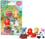 Iwako Japanese Kawaii Animal Eraser Set