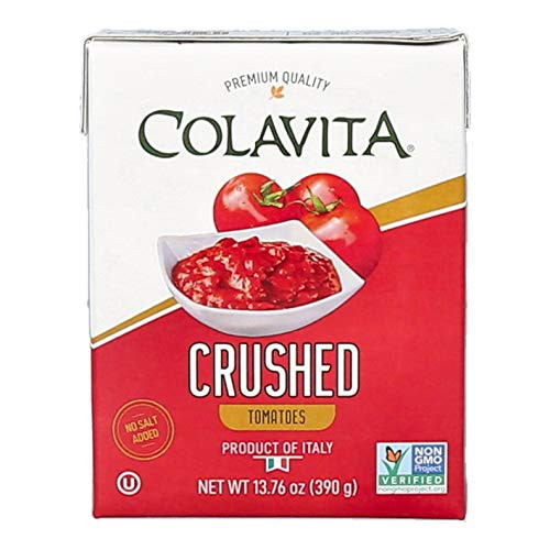 Colavita Italian Crushed Tomatoes  Tetra Recart Box  Eco-Friendly  Sustainable Packaging  Pack of 16