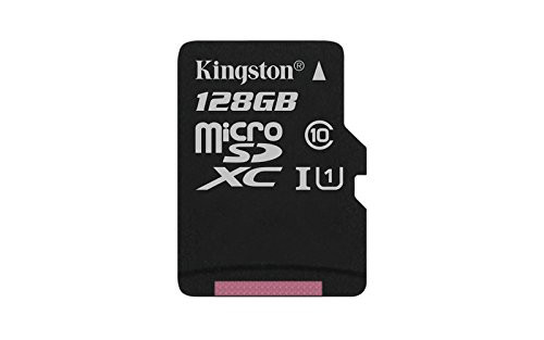 Kingston Digital 128GB microSDXC Class 10 UHS-I 45R Flash Card  SDC10G2 128GBSP