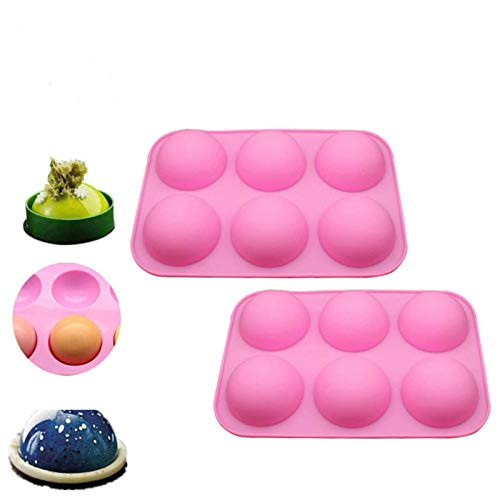 2020 New Half Ball Sphere Silicone Cake Mold Muffin Chocolate Mold Cookie Baking Mould Kitchen Baking Tool candy and chocolate molds