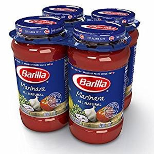 Barilla All-Natural Marinara Sauce  4 ct. 24 oz.