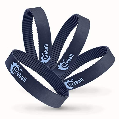 Fireball Boosted Board Kevlar Belts  4 pk    Replacement Belt Set for Boosted Board V2  Mini S  Mini X  Plus  and Stealth   Premium Performance Reinforced Kevlar Belts  4-Pack  Kevlar Belts