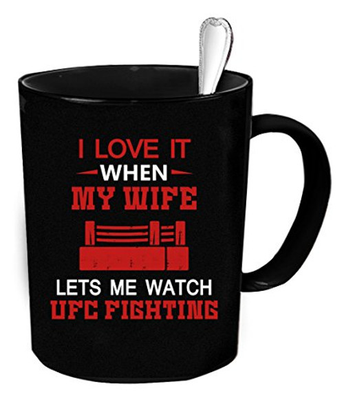 UFC  Ultimate fighting championship  fighting Coffee Mug - 11 oz. UFC  Ultimate fighting championship  fighting funny gift.