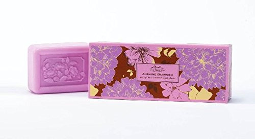 San Francisco Soap Company 2 Piece Decorative Bath Bar Gift Boxed Sets  Jasmine Blossom