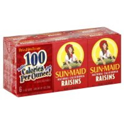 Sun-Maid Raisins  Natural California 9 oz packet of 2
