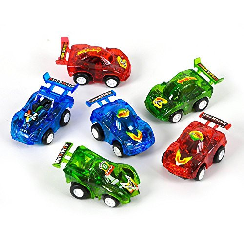 Rhode Island Novelty 12 Pull Back Racer Cars