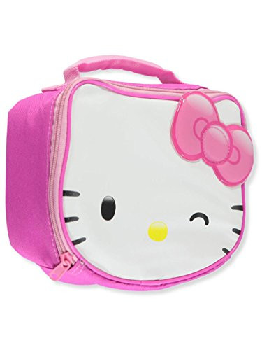 Hello Kitty Pink and White Wink Die Cut Insulated Lunch Kit