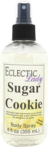 Sugar Cookie Body Spray  Double Strength   8 ounces