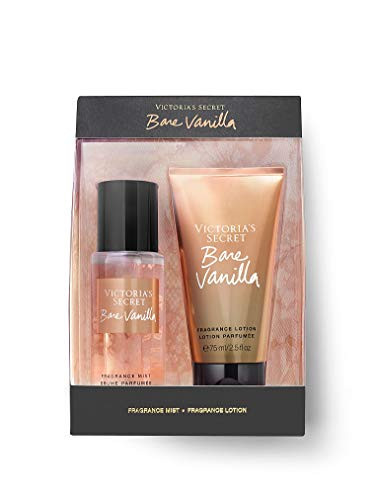 VICTORIA SECRET BARE VANILLA MIST AND LOTION GIFT SET - 2.5 FL OZ