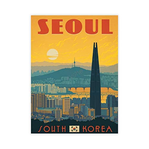500 Piece Jigsaw Puzzle  South Korea Seoul  Puzzles for Adults 500 Pieces  Jigsaw Puzzles for Child  Gifts for Christmas  Birthday  Parents