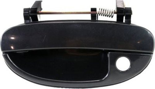 CPP Front Driver Side Black Exterior Door Handle for 1999-2002 Daewoo Nubira