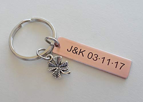 Custom Personalized Copper Keychain Engraved Initials and Date Anniversary Gift Husband Wife Key Chain Boyfriend Girlfriend Gift Customized Couples Keychains Custom Personalized Copper Keychain Engraved Initials and Date Anniversary Gift Husband Wife Key Chain Boyfriend Girlfriend Gift Customized Couples Keychains