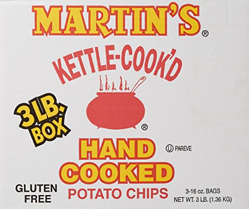 Martins Potato Chips Kettle Cooked Potato Chips 3 Pound Martins Potato Chips Kettle Cooked Potato Chips 3 Pound