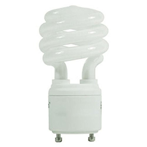 TCP 33113SP41K CFL Spring Lamp - 60 Watt Equivalent (Only 13w used!) Cool White (4100K) General Purpose Spiral Light Bulb - GU24 Base