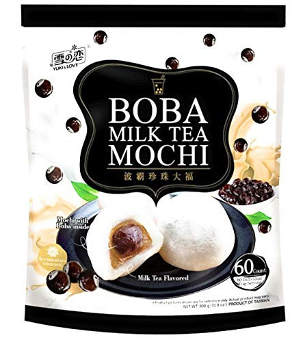 Boba Milk Tea Mochi