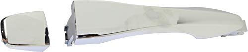 Exterior Front Door Handle Compatible with NISSAN ALTIMA PATHFINDER 2013-2016 RH All Chrome Smart Entry System   REAR RH LH