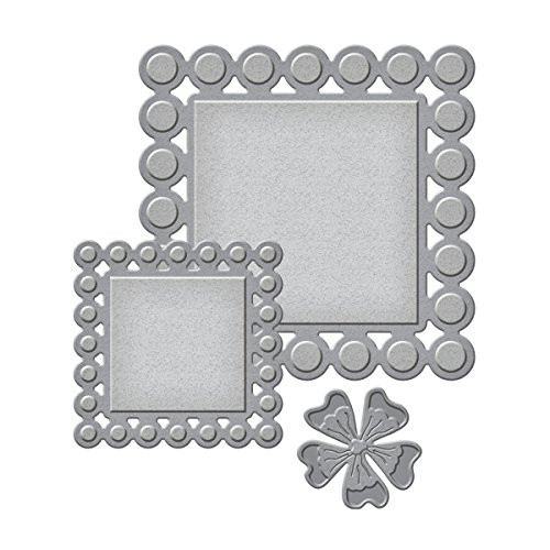 Spellbinders S1-009 Die D-Lites Beaded Squares Etched/Wafer Thin Dies Spellbinders S1-009 Die D-Lites Beaded Squares Etched/Wafer Thin Dies